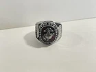 Balfour Marine Corps Commemorative Ring Stainless Steel Red Personalized Used. Price: $89.99.