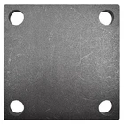 6X6" Weldable Square Steel Metal Base Plate, 6MM Thick, 1/4TH - Heavy Duty Pk New. Price: $29.99.