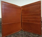 Large Palm West Leather Wallet Credit Card Cash Holder Billfold-vertical Pre-owned. Price: $32.95.