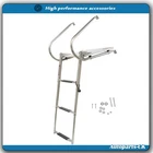New 3-STEP Stainless Steel Ship Ladder With Platform Marine Telescoping. Price: $108.35.