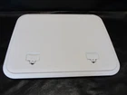 Jim Black Deck Hatch Lid 16" X 20" Polar White Marine Boat New. Price: $99.95.