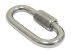Qmh 7350S-100 T316 Marine Grade Stainless Steel 3/8" (10MM) Quick Link Carabiner New. Price: $19.95.