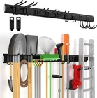 Wall Mount Tool Storage Rack 15 Pcs Heavy Duty Steel Yard Garden Organizer New. Price: $39.70.