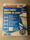 Seasense 5-STEP Marine Rope Ladder PN-08702 11.75" Steps Wide Boat New. Price: $34.98.