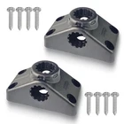 Edsrdplt #2001 Deck Mounting Bracket, Rod Holder BRACKET-2PCS, Grey New. Price: $23.99.