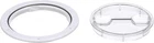 Seachoice Twist N' Lock Deck Plate, White W/clear Insert New. Price: $38.49.