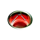 Seachoice 79391 Stainless Steel Recessed Drink Holder With Red Led Light - New. Price: $29.05.