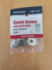 West Marine Model 8679722 Eyelet Socket With Clinch Plate 3 Sets New Package. Price: $12.00.