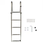 Durable 4 Step Stainless Steel Telescoping Boat Ladder Foldable Premium Usa New. Price: $124.37.