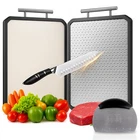 Purpledove Double-sided Cutting Board Set Large SS304 Stainless Steel Chopp... New. Price: $28.42.