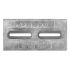 Diver's Dream 12" X 6" 0.5" Aluminum Rectangular Hull Plate Anode New. Price: $50.72.