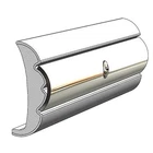 Taco Rigid Vinyl Flex-core Rub Rail 1.58" .635" Frosty White 60' New. Price: $188.99.