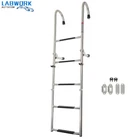 Stainless Steel Folding Ladder Telescoping 400 Lb. Limit 2 STEP+3 New. Price: $83.35.