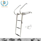 Stainless Steel Ship Ladder With Platform Marine Telescoping 3-STEP New. Price: $112.78.