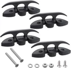 4 Pcs 5" Folding Cleat, Flip-up Dock With Long And Short SCREWS(M6) New. Price: $27.92.