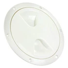 Jr Products 31025 5"D White Round Access/deck Plate New. Price: $18.75.