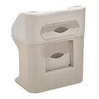 16.5"X29" Khaki/stone Plastic Boat Console W/storage Area New. Price: $1025.95.