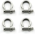 Heyous 4PCS 1/4 Inch 6MM Screw Pin Anchor Shackle Stainless Steel Heavy Duty Bow New. Price: $15.78.