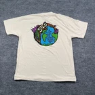 Vintage 90'S Sico Deep Sea Monster Fish Shirt Large 22X27 Surf Cleaner Oceans Pre-owned. Price: $39.00.