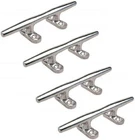 4 Pcs Inch 316 Stainless Steel Open Base Cleat Boat Dock Marine Hardware New. Price: $26.99.