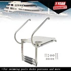 3 Step Telescoping Boat Ladder Stainless Steel With Platform 2 Handrails New. Price: $108.50.