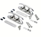 Thorn Folding Boat Cleat,flip Up 4-1/2" Dock 316 Marine Grade Stainless.... Price: $42.39.