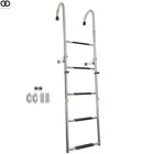 Telescoping Ladder 2 STEP+3STEP Stainless Steel Folding Platform Boarding New. Price: $82.55.