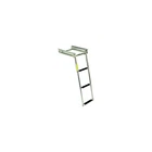 Garelick 3 Step Under Platform Sliding Ladder Boats - Rated 275 Lbs. New. Price: $320.76.