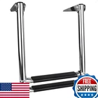 Five Oceans 2 Step Telescoping Swim Ladder Over Platform - 316 Stainless Steel New. Price: $112.12.