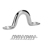 Amadget Bimini Boat Top Pad Eye, 316 Stainless Steel Straps Tie Down... New. Price: $22.99.