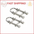 Amarine Made Pair Of Stainless Steel Boat Stern Bow Eye Tie Down U Bolt ( New. Price: $23.99.