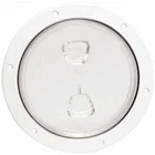 Beckson Marine Screw-out Deck Plate W/diamond Texture White DP84W New. Price: $85.98.