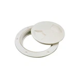 Sea-dog Deck Plate With Collar 6" White #337162 New. Price: $28.32.