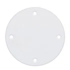 Seachoice Polypropylene Cover Plate Arctic White Od: 4-1/8" New. Price: $18.65.
