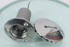 Attwood S/s Deck Fill Gas Cover Dia 3/8" Hose 1/2", Wire Attachment New. Price: $30.00.