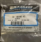 Mercury Mercruiser Quicksilver Oem 10-40108 45 Screw Nos Boat Part Replacement New. Price: $5.64.