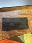 Chris Craft Boat Hull Data Plate Original Vintage Brass Rare Antique 4 Used. Price: $99.80.