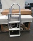 Dockmate Wide 4 Step Lift Aluminum Ladder 736367 Silver Marine Boat New. Price: $199.95.
