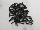 PPMSSS06C12BX Marine Fasteners Of 95 6-32 3/4" Phil Pan Head Black Screws New. Price: $13.90.
