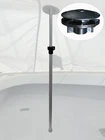 Vico Marine 47" Support Pole + Boat Vent (extends 28" To Max) New. Price: $36.95.