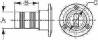 Sea-dog Stainless Steel Cast Hose Deck Fill Fits 1-1/2" Bod. 351300-1 New. Price: $67.97.