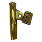 Tigress Gold Clamp On Rod Holder 2" For 2.375" Id Alum. Pipe (see Info) New. Price: $44.99.