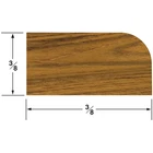 Whitecap Teak Stop Molding Small - 5 New. Price: $37.85.