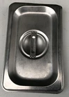 Winco Ninth Size Stainless Steel Steam Table Pan Solid 1/9TH Cover Used. Price: $12.99.