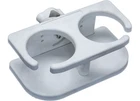 Extreme Max 3005.5687 Adjustable 2-CUP Holder For Round Pontoon Rails White New. Price: $47.97.