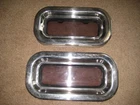 Stainless Bomar Passage Series Port Lights , Hole Set 4" X 10" Used. Price: $199.99.