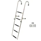 Lablt Stainless Steel Folding Ladder Telescoping 400 Lb. Limit 2 STEP+3 New. Price: $78.23.