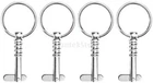 Four Pcs Of Marine Grade Stainless Bimini Top Pins W/drop Cam & Spring 1/4" X 1" New. Price: $17.93.