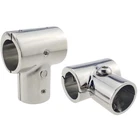 Keehui Pair Heavy Duty 316SS Boat Hand Rail Fitting- Polished 90 Degree T/tee New. Price: $92.16.