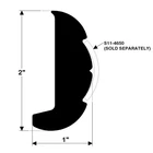 Taco Metals V21 9502BKA20D Rigid Rub Rail Black New. Price: $431.56.